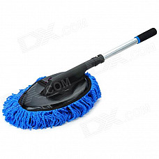 JH-10 Retractable Car Waxing Cleaning Brush - Black