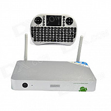 iTaSee IT1 +I8 Air Mouse Quad-Core Android 4.2 Google TV Player w/ 2GB RAM / 8GB ROM / HDMI EU