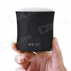 MOCREO MINI Ultra-Portable Wireless Bluetooth v3.0 Speaker w/ Microphone - Black