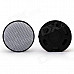 MOCREO MINI Ultra-Portable Wireless Bluetooth v3.0 Speaker w/ Microphone - Black