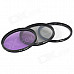 EOSCN Universal 62mm UV + CPL + FLD Lens Filter for DSLR