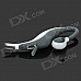 Stylish Sports Bluetooth V4.0 Stereo Headset w/ Microphone / HSP / HFP / A2DP / AVRCP - White