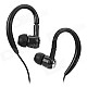 SMZ-E2 Ear Hook 3.5mm Jack Wired Headset - Black