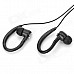 SMZ-E2 Ear Hook 3.5mm Jack Wired Headset - Black