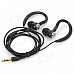 SMZ-E2 Ear Hook 3.5mm Jack Wired Headset - Black