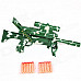 Children's Toy Crossbow with Infrared - White + Army Green