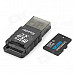 SAMSUNG Class 10 Micro SD TF Card + Card Reader Set - Black (32GB)