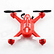 New-style 302-B Mini 4-CH 2.4GHz USB Rechargeable R/C Axial Aircraft - Red