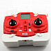 New-style 302-B Mini 4-CH 2.4GHz USB Rechargeable R/C Axial Aircraft - Red