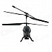 C130831018 3.5-CH 2.4Ghz Radio Control Helicopter with Gyro & Camera - Black