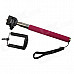 Aluminum Alloy Monopod w/ Tripod Mount Adapter for GoPro 3+ / SJ4000 / Digital Camera IPHONE -Pink