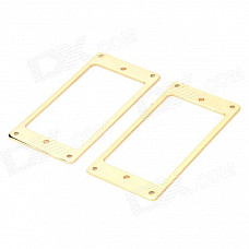 SYQ-07 Copper Electric Guitar Pickup Frames - Golden (2 PCS)