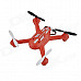 Z-3 2.4G Four Axial 4-Channel IR Remote Control Aircraft Toy - Red