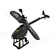 ZT-HEI2 2.5-CH Mini Folding R/C Helicopter - Black