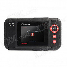 Launch Creader VII+ 3.5" LCD Diagnostic System Code Reader - Red + Black