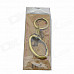 Single Ring Keychain - Bronze