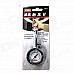 High Precision Mechanical type Tire Pressure Gauge - Black + Silver