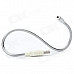 Flexible Neck USB Powered LED Keyboard Light with Cooling Fan for Laptop