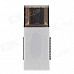 USB 2.0 Micro SD / TF Card Reader - White + Translucent Black (Max. 32GB)