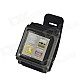 Wrist Watch Style Protective Wrist Watch Band Case for Ipod Nano 6 - Grey + Black