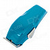 Creative Shaver Style Mini Windproof Metal lighters - Blue