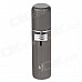 COHIBA 5356A Fashionable Zinc Alloy Three Holes Strong Fire Gas lighters - Grey