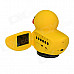 Duck Shaped 1080P 1.5" TFT 5.0 MP CMOS Car DVR Video Recorder / Mini USB / HDMI / TF Slot - Yellow