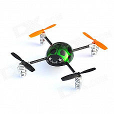 Walkera QR Ladybird V2 Rechargeable 4-CH 2.4GHz Radio Control R/C Ladybird Model Toy BNF - Green