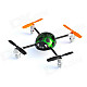 Walkera QR Ladybird V2 Rechargeable 4-CH 2.4GHz Radio Control R/C Ladybird Model Toy BNF - Green