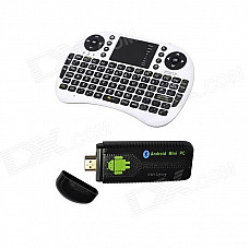 Ourspop U73+i8 Air Mouse Dual-Core Android 4.2.2 Google TV Dongle w/ 1GB RAM / 8GB ROM - EU Plug