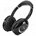 UCLEAR DUO HD Noise Cancelling Bluetooth Headphones w/ Microphone - Dark Red + Black