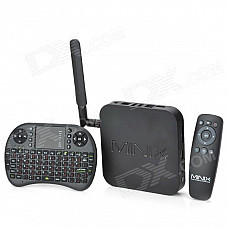 MINIX NEO X7 Android 4.2.2 Quad-Core Google TV Player w/ 2GB RAM, 16GB ROM, Russian Keyboard -Black