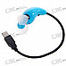 USB Powered Flexible Neck Cooling Fan (Blue)