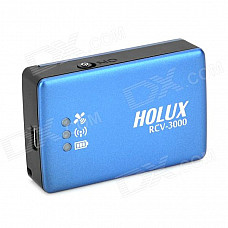 Holux RCV-3000 Bluetooth Wireless GPS Receiver Data Logger - Deep Blue + White