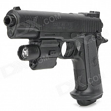 P355B 6mm Pistol Spring-load BB Gun Toy with Laser Sight and Blue Light Flashlight