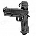 P355B 6mm Pistol Spring-load BB Gun Toy with Laser Sight and Blue Light Flashlight