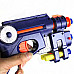 Children's Manual Soft Bullet Gun - Blue + Red + Grey + Yellow