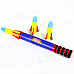 Soft Bullet Rocket Gun - Dark Blue + Yellow