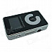 KD-MP3-11-DAIPING-HEISE 1.1" LCD MP3 Player w/ TF / Mini USB / 3.5mm Jack - Black + White