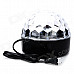 QT201-2 6-Color Spider Net Magic LED Ball Light w/ Remote Controller