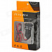 12V Waterproof Motorcycle HandleBar Cellphone USB Charger Power Adapter - Black