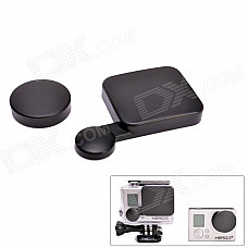 Fat Cat A-LC3+ Professional Protective Lens Cap Set for Gopro Hero 4/ 3+ / Hero3 Plus - Black