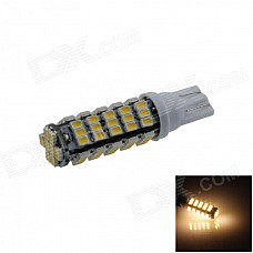 T10 / 194 / 147 / W5W 3W 250lm 68 x SMD 1206 LED Warm White Car Clearance Lamp / Side Light - (12V)