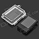 SMJ 2.0" TFT LCD Display Screen + Back Case for GoPro Hero 3 - Black + Transparent