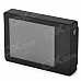 SMJ 2.0" TFT LCD Display Screen + Back Case for GoPro Hero 3 - Black + Transparent