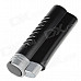 COHIBA Fashionable Zinc Alloy Strong Fire Gas lighter - Black + Silver