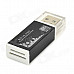 Multifunction USB 2.0 SD / MS / TF / Micro SD / M2 Card Reader (Max. 32GB)