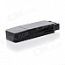 Super Speed USB 3.0 SD / Mini SD / SDHC / MMC Memory Card Reader - Black (Max. 64GB)