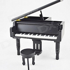 DEDO MG-346 Gifts Wooden Piano Music Box - Black