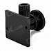 H001 170 Degree Rotational 1/4" Car Mount Holder for GPS / Digital Camera - Black